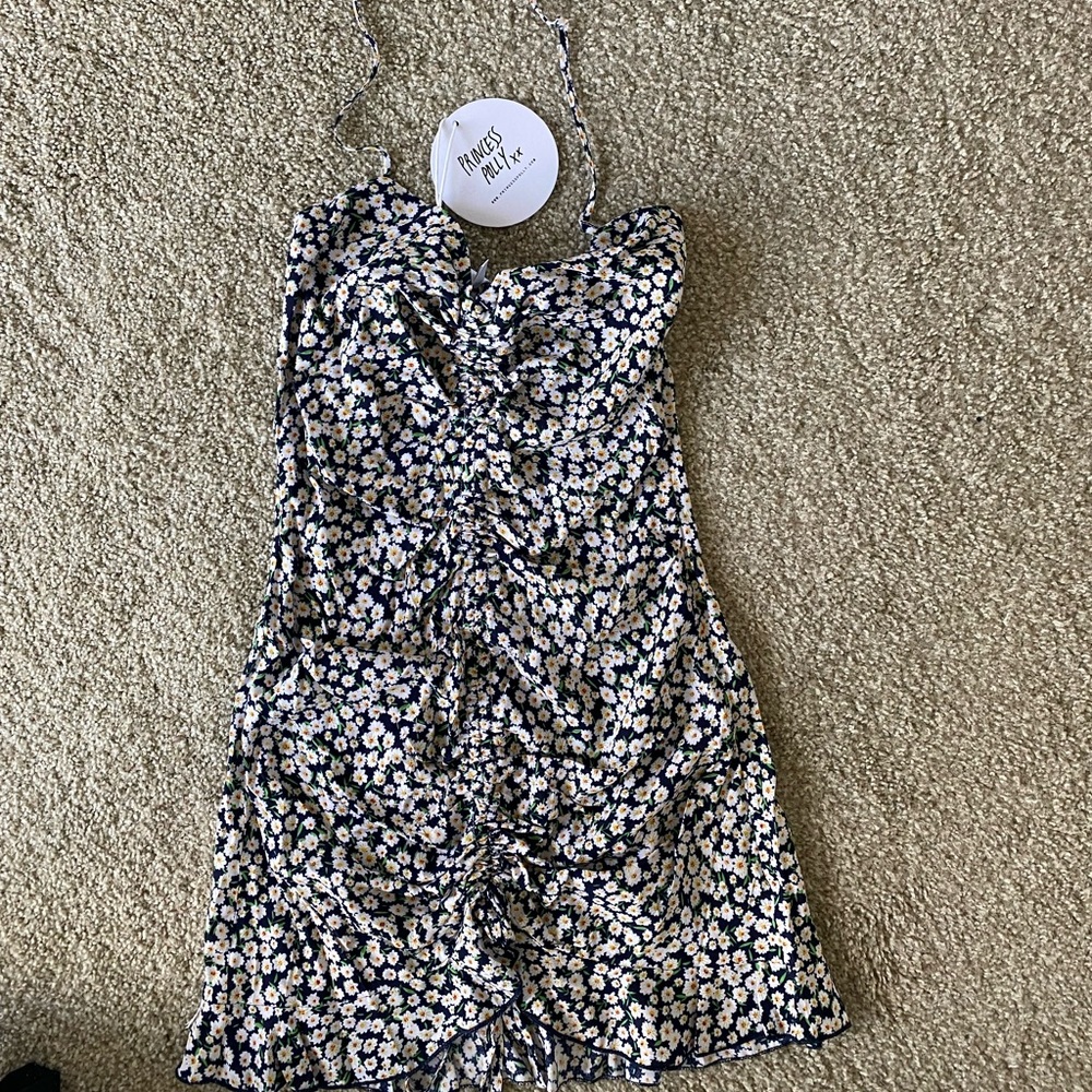 Princess Polly Rouched halter dress